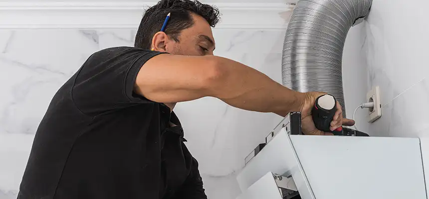 Precision In-wall Dryer Vent Cleaning & Rerouting Corrections in Riverside, CA
